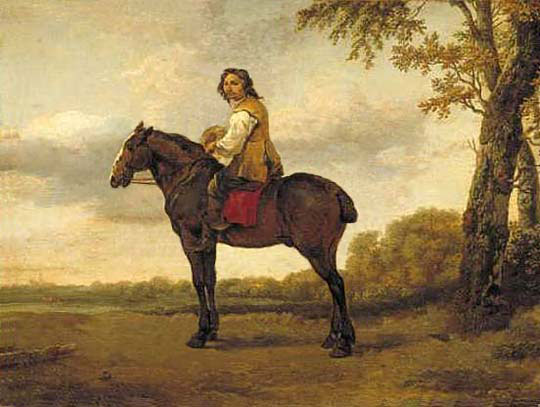 Rider on a Brown Horse